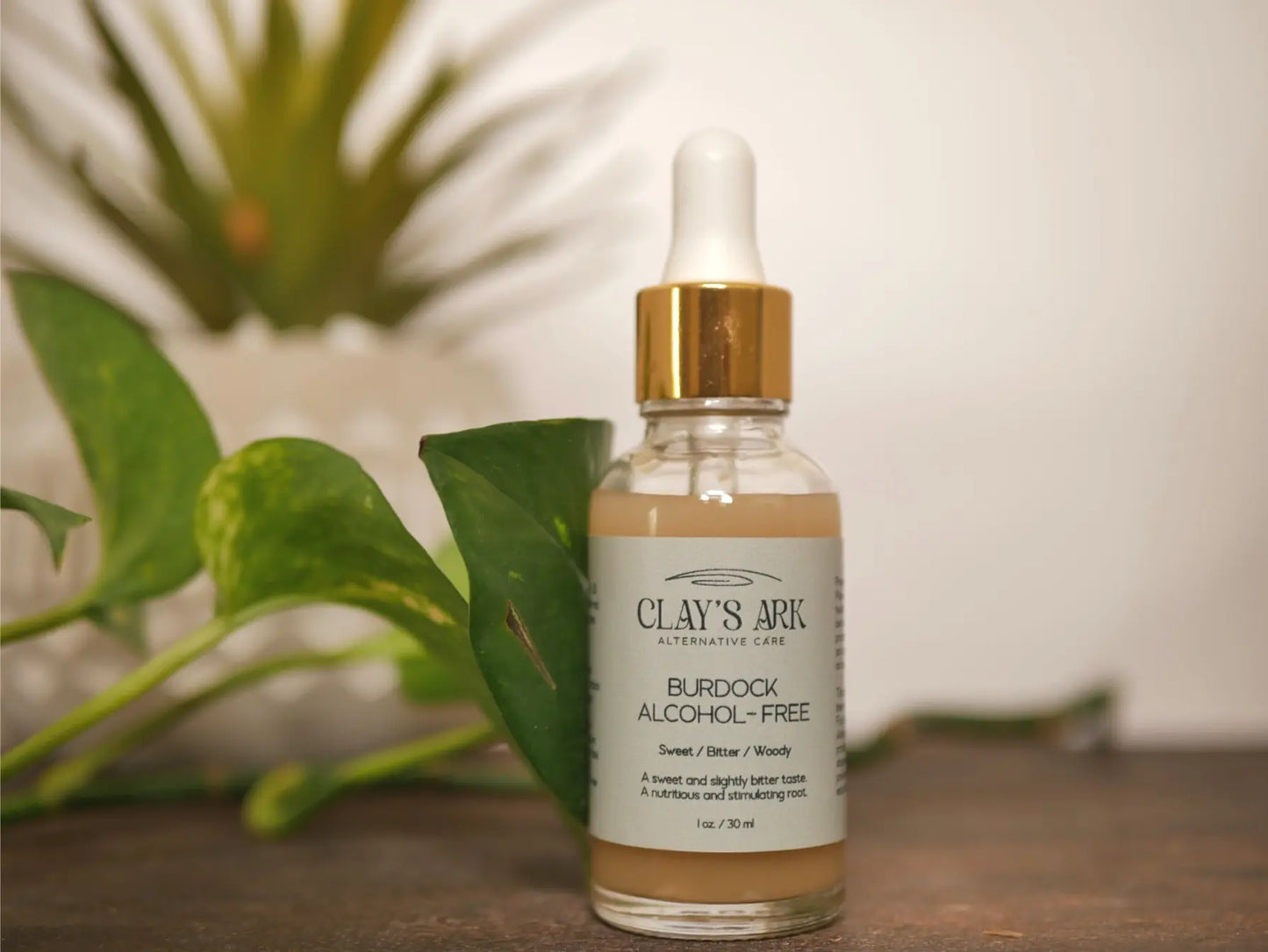 Burdock Root Tincture Alcohol Free Clay's